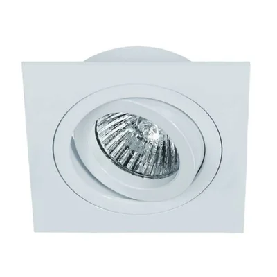 FASTO I BIANCO Lampa sufitowa wpuszczana biała