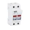 FB01D2PL Fuse base 10x38, 2 poles, with indicator, for photovoltaic applications up to 1000VDC, UL recognized