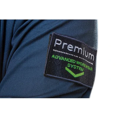 Felpa da lavoro PREMIUM, 62% cotone, 35% poliestere, 3% elastan, taglia L
