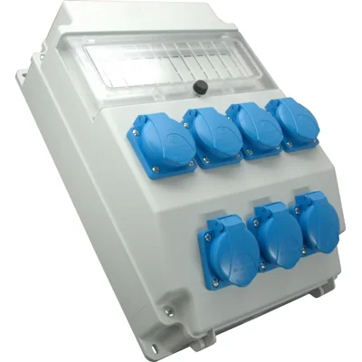 Fenêtre de l'appareillage 7x250V