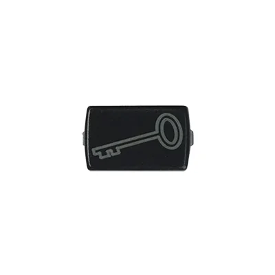 Fenêtre graphite pour la clé - pictogramme "clé"