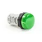 Feu de signalisation EMAS MB à LED, monobloc, 230 V CA, abat-jour convexe, vert