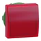 Feu de signalisation Ø22 LED rouge carré plastique
