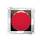 Feu de signalisation SIMON 54 LED - feu rouge (module) 230V marron mat