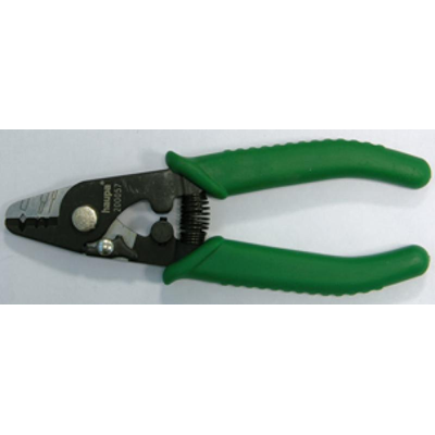 Fiber optic cable insulation stripper