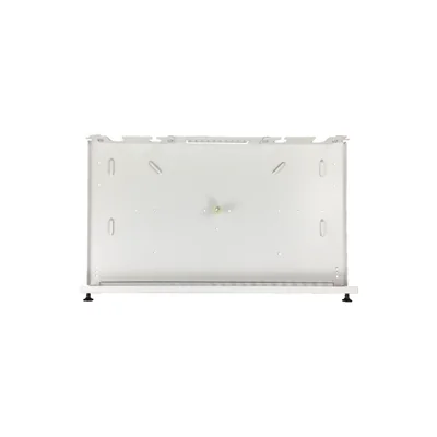 Fiber optic distribution box 12xSC simplex / 12xLC duplex 19 1U with front panel and mounting accessories (glands, bands), extendable ALANTEC