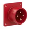 Fiche carte 16A 400V 3P+Z IP44