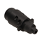 Fiche de remorque de voiture en plastique 7 broches 12/24V noir