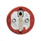 Fiche en caoutchouc 16A 3P 230V IP54