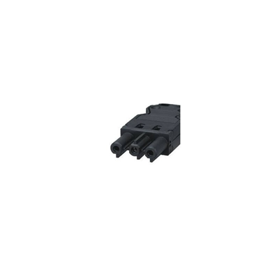 Fiche femelle GESIS connecteur 3 pôles 16A 230V rouge