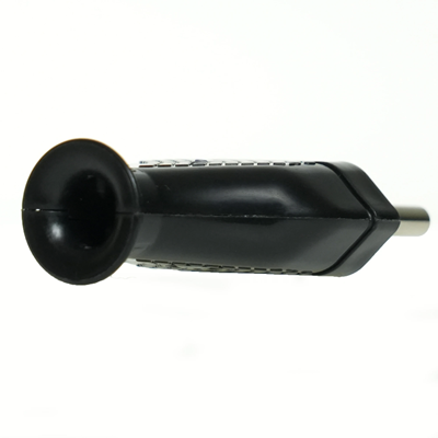 Fiche plate amovible 2,5A/250V isolation classe II. NOIR