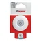 Fiche portable avec interrupteur et prise de signalisation simple blanc