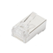 Fiche RJ45 cat.5e STP pour câble rond 100pcs