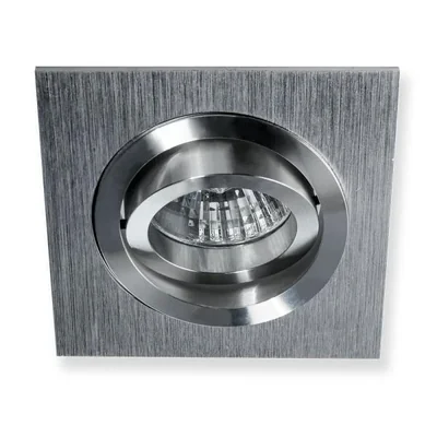 Filo Alluminio Deckeneinbauleuchte aus gebürstetem Aluminium