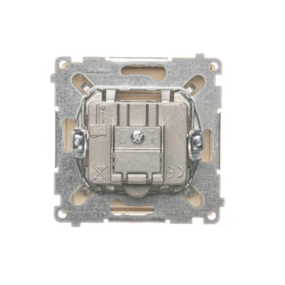 Final R-TV antenna socket, separated (module) beige