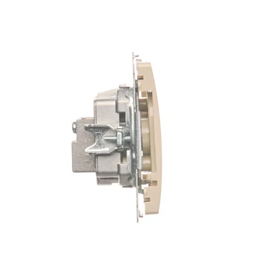 Final R-TV antenna socket, separated (module) beige