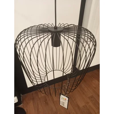 FINEUS Stojací lampa černá