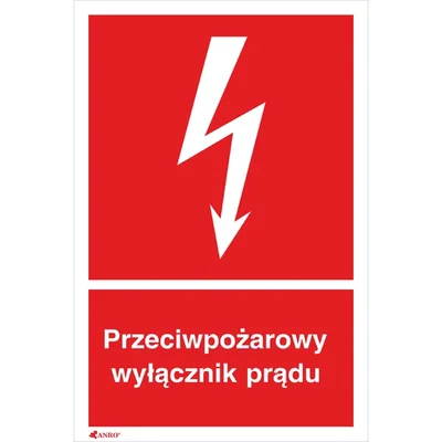 FIRE PROTECTION. POWER OFF 150X205 PHOTOLUMINESCENT ADHESIVE FILM