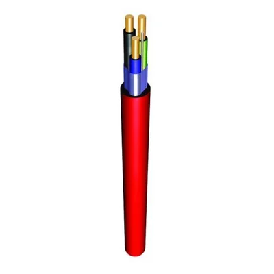 Fire-resistant power cable HDGs FE180 PH90/E30-E90 300/500 V 2x1.5 red