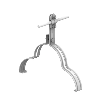 Firstziegelhalter, Prof. Z-Schraube, MUSTER 8, Hd=70mm /OG/, TYP AN-15H/OG/-N