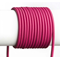 FIT 3x0,75 kabel tekstylny 1 mb fuksjowa