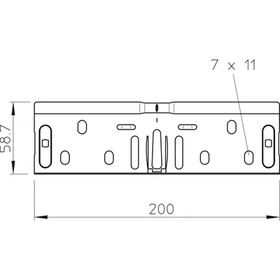 FITTING SET RV 60X100 FS, RV 610 FS