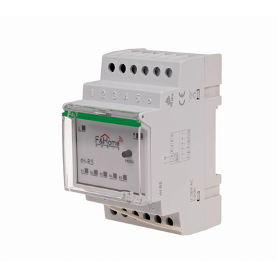 Five-channel relay for DIN rail