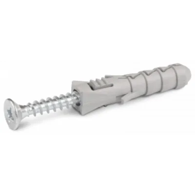 FIX fi 8 expansion plug with screw 5.0x60 mm polypropylene