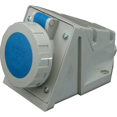 Fixed power socket 32A 3p IP67