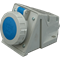 Fixed power socket 32A 3p IP67