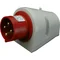 Fixed receiver power plug 16A 4p IP44