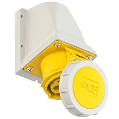 Fixed socket 16A 3P+E 110V 50/60Hz 4h IP67
