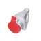Fixed socket MINI GSM 16/5 Socket 16A/400V 3P+N+Z