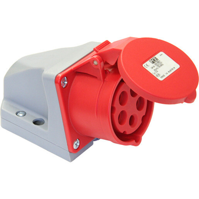 Fixed socket TURBO TWIST small housing 32A 3P+N+N 400V 50/60Hz 6h IP44