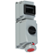 Fixed socket with switch 63A 3P+Z+N 400V 50/60Hz 6h IP66/67