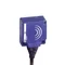 Flacher induktiver Sensor mit PNP 1NO 12–24 V DC-Ausgang, 5 m Kabel