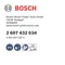 Flacher, plissierter Polyesterfilter für GAS 35-55