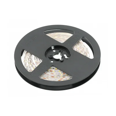 FLASH STRIP 2835, 600 LED WARM WHITE, 10W/m WITHOUT GEL PCB 5mm, ROLL 5m, 12V