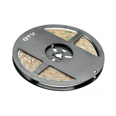 FLASH STRIP 5050, 300 LED WARM WHITE, 72W WITHOUT GEL 10mm, ROLL 5m