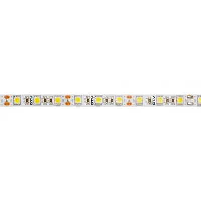 FLASH STRIP 5050, 300 LED WARM WHITE, 72W WITHOUT GEL 10mm, ROLL 5m