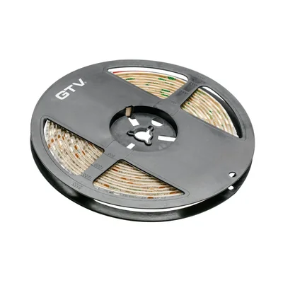 FLASH STRIP 5050, 300 LED WARM WHITE, 72W WITHOUT GEL 10mm, ROLL 5m