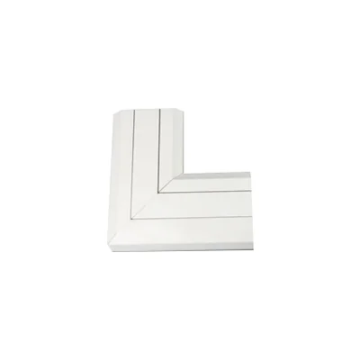 Flat angle up CABLOMAX 170×55mm pure white