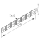Flat bar for forming handles and hangers
