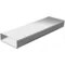 Flat channel 120x60mm, length 150cm, white