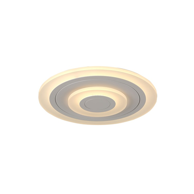 FLAT CIRCLE White ceiling lamp