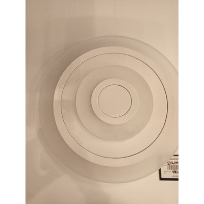 FLAT CIRCLE White ceiling lamp