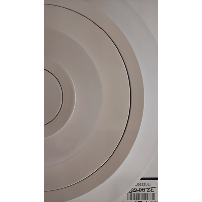 FLAT CIRCLE White ceiling lamp