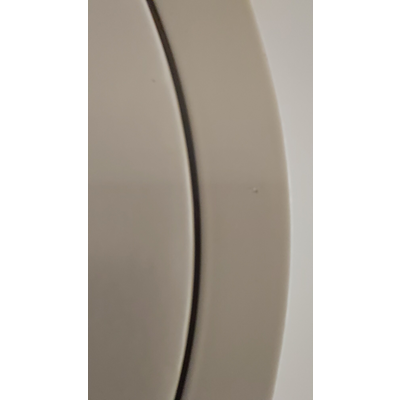 FLAT CIRCLE White ceiling lamp