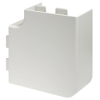 Flat corner - WDK 110x60 NP, white 2 pcs.