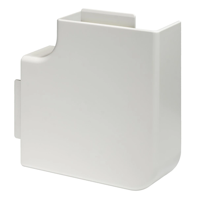 Flat corner - WDK 90x40 NP, white 2 pcs.